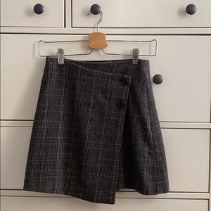 Wilfred plaid skirt